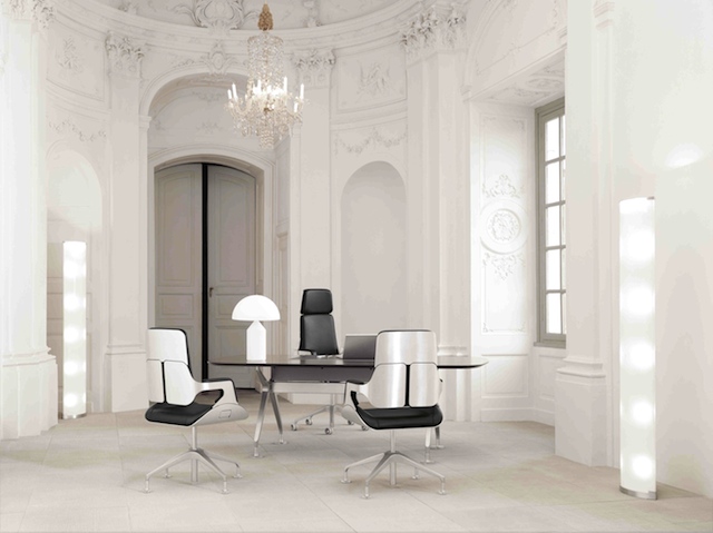 NOUVEAU  la Galerie Tourny, les fauteuils de bureau SILVER :, Galerie Tourny, meubles et mobiliers de bureaux contemporains Knoll, Cassina, Driade, Vitra... Dcorateur, Bordeaux, Gironde